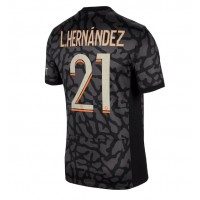 Billiga Paris Saint-Germain Lucas Hernandez #21 Tredje fotbollskläder 2023-24 Kortärmad